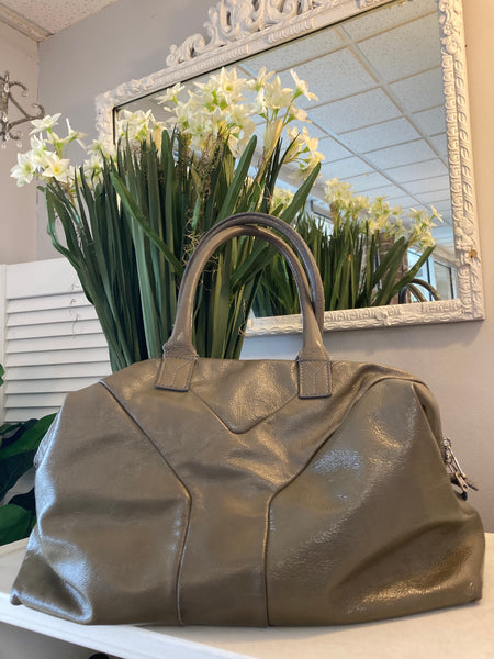 Yves Saint Laurent patent leather bag