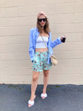 Chanel Silk Floral Shorts