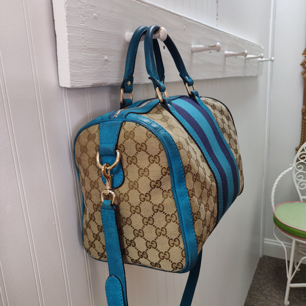 Gucci Boston Bag with Strap – Sequels Resale Boutique