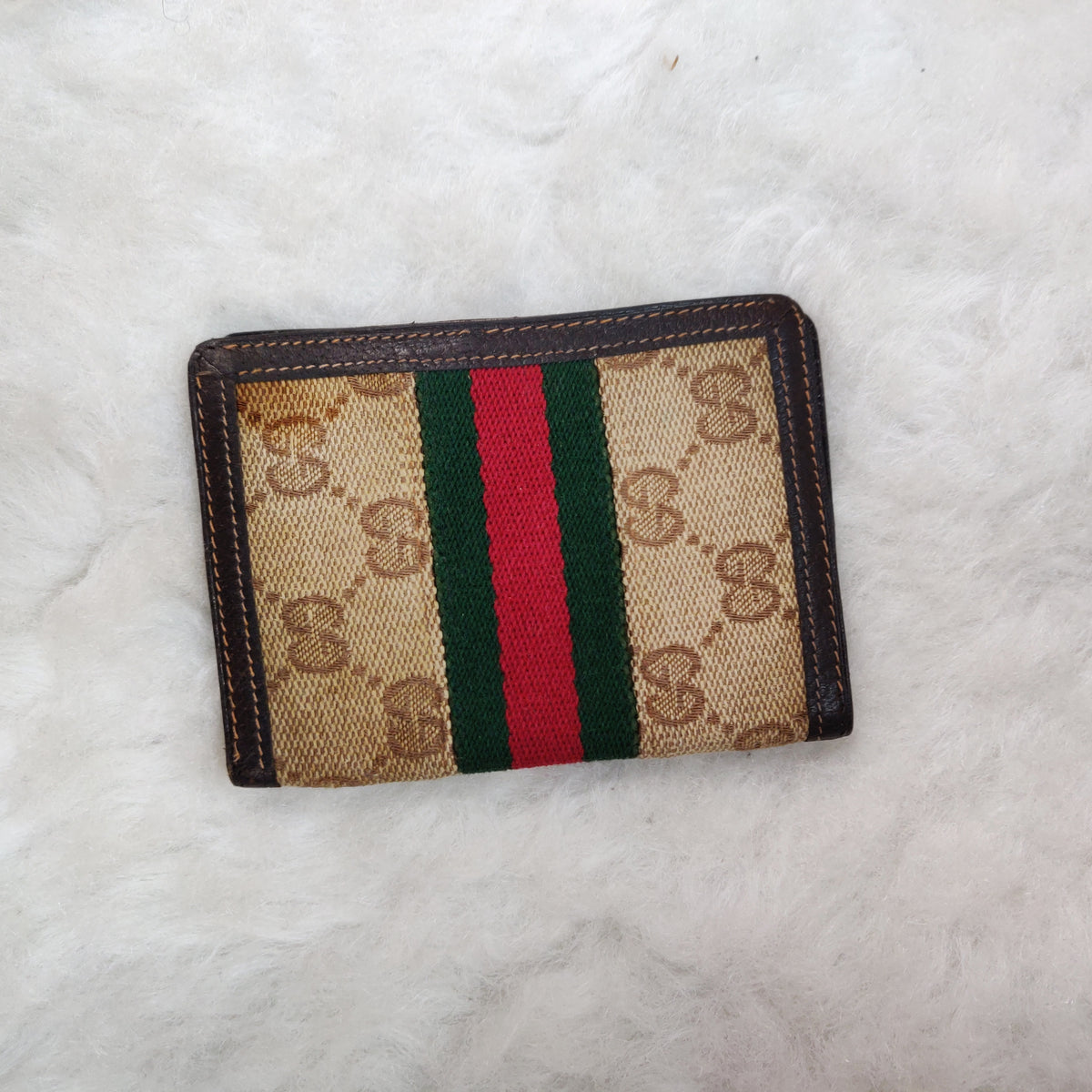 Brown Gucci Wallet 