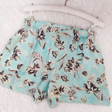 Chanel Silk Floral Shorts