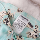 Chanel Silk Floral Shorts