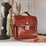 Vintage Calkini Leather Crossbody