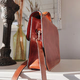 Vintage Calkini Leather Crossbody