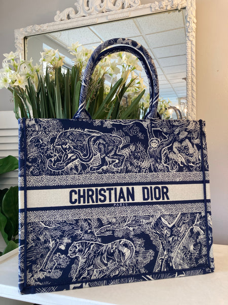 Christian Dior book tote