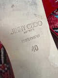 Jimmy Choo patent leather slingback