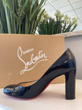 Christian Louboutin black patent “Lady Gena” pumps