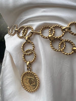 Vintage Chanel chain belt