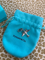 Tiffany & Co. sterling silver airplane charm