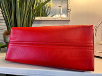 Bally Red Leather Handbag