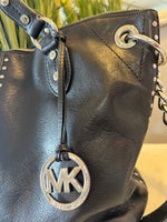 Michael Kors studded leather bag