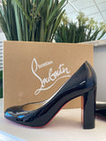 Christian Louboutin black patent “Lady Gena” pumps