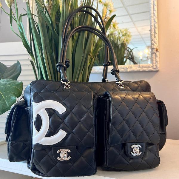 Chanel Diamond Quilted leather bag – Sequels Resale Boutique