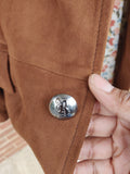 Rochas Suede Blazer Jacket (Size L)