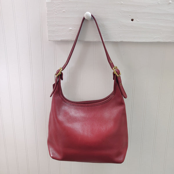 Coach Vintage Red Leather Small Mini Bag