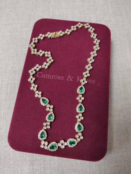 Camrose & Kross Emerald Necklace