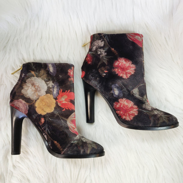 Joie Floral Booties (Size 38)