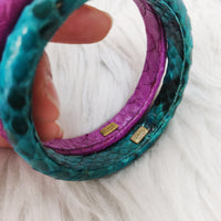 Kara Ross Python Bangles