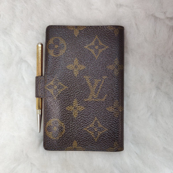 Vintage Louis Vuitton Mini Agenda Cover or Card Wallet