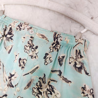 Chanel Silk Floral Shorts