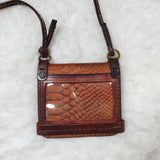 Unique Leather Crossbody Cardholder