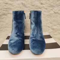 Aquazurra Velvet Booties (Size 38)