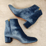 Aquazurra Velvet Booties (Size 38)