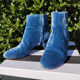 Aquazurra Velvet Booties (Size 38)