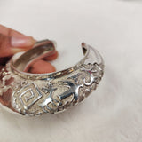 Ben Nighthorse Silver Cuff Bracelet