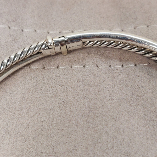 David Yurman Crossover Diamond Bracelet Sequels Resale Boutique