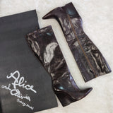 Alice & Olivia Wedge Boots (Size 8.5)