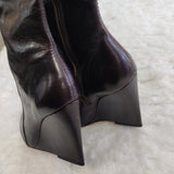 Alice & Olivia Wedge Boots (Size 8.5)